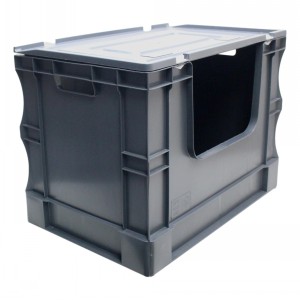 Heavy Duty Stacking Euro Box 60cm 90 Litre Open Side